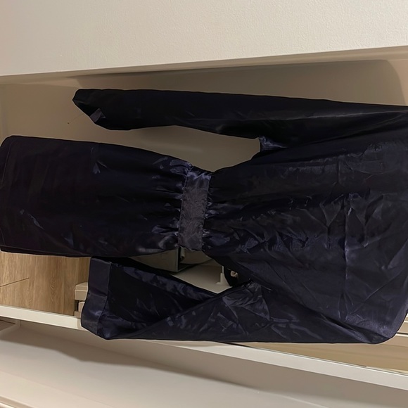 La vie en rose bath robe size s/m - Picture 2 of 3